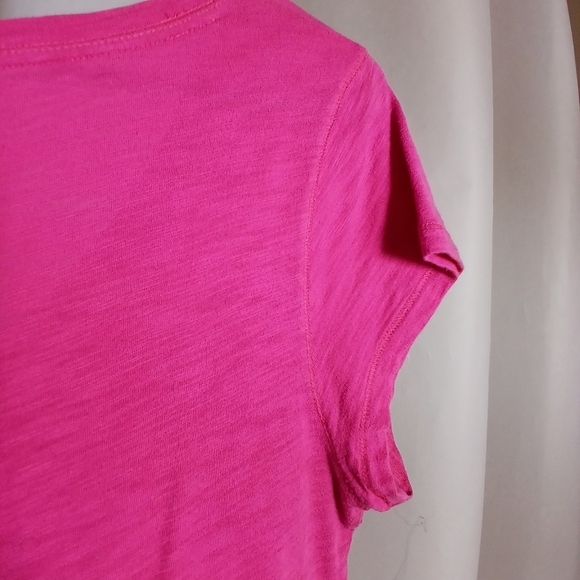 #465 Pink V-Neck Aeropostale Shirt - Picture 13 of 15